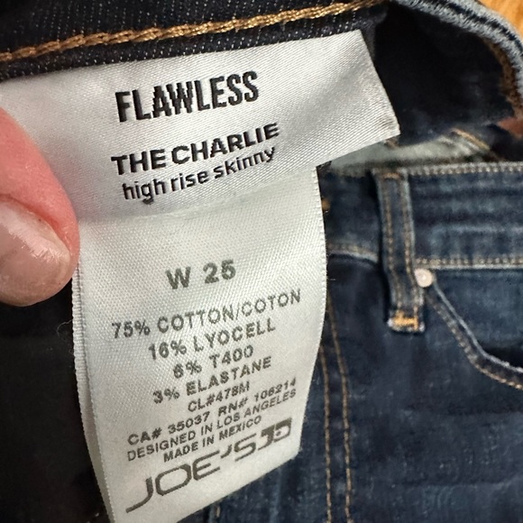 Joe’s Jeans Flawless The Charlie high rise skinny - size 25 worn once- stretch - Picture 2 of 4